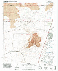 Download a high-resolution, GPS-compatible USGS topo map for Dalies, NM (1996 edition)