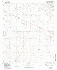 Download a high-resolution, GPS-compatible USGS topo map for Dallas Store NW, NM (1985 edition)