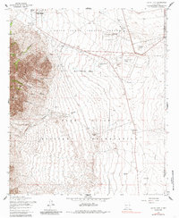 Download a high-resolution, GPS-compatible USGS topo map for Davies Tank, NM (1985 edition)