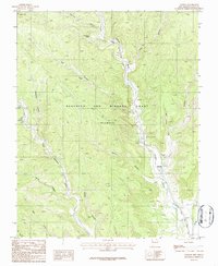 Download a high-resolution, GPS-compatible USGS topo map for Dawson, NM (1987 edition)