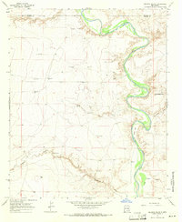 Download a high-resolution, GPS-compatible USGS topo map for Deering Place, NM (1971 edition)