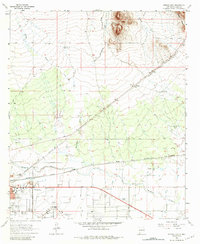 Download a high-resolution, GPS-compatible USGS topo map for Deming East, NM (1984 edition)