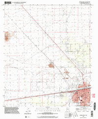 Download a high-resolution, GPS-compatible USGS topo map for Deming West, NM (2003 edition)