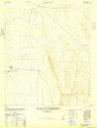 Download a high-resolution, GPS-compatible USGS topo map for Desert NE, NM (1947 edition)