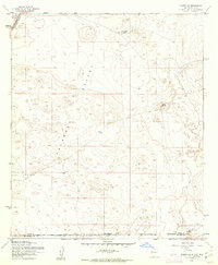 Download a high-resolution, GPS-compatible USGS topo map for Desert SW, NM (1962 edition)