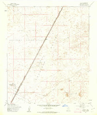 Download a high-resolution, GPS-compatible USGS topo map for Desert, NM (1962 edition)