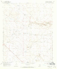 Download a high-resolution, GPS-compatible USGS topo map for Devils Well, NM (1971 edition)