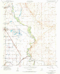 Download a high-resolution, GPS-compatible USGS topo map for Dexter East, NM (1984 edition)