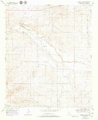 preview thumbnail of historical topo map of Chaves County, NM in 1956