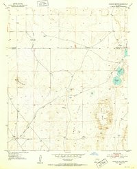 preview thumbnail of historical topo map of Eddy County, NM in 1951