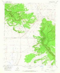 Download a high-resolution, GPS-compatible USGS topo map for Dos Lomas, NM (1967 edition)