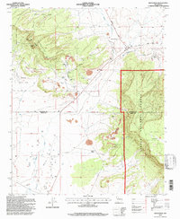 Download a high-resolution, GPS-compatible USGS topo map for Dos Lomas, NM (1997 edition)
