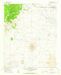 Download a high-resolution, GPS-compatible USGS topo map for Dough Mountain, NM (1963 edition)