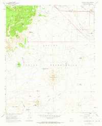Download a high-resolution, GPS-compatible USGS topo map for Dough Mountain, NM (1973 edition)
