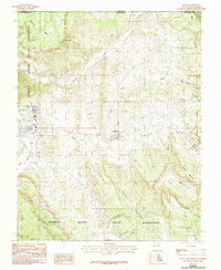 Download a high-resolution, GPS-compatible USGS topo map for Dulce, NM (1983 edition)