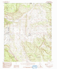 Download a high-resolution, GPS-compatible USGS topo map for Dulce, NM (1992 edition)