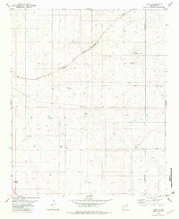 Download a high-resolution, GPS-compatible USGS topo map for Duoro, NM (1982 edition)
