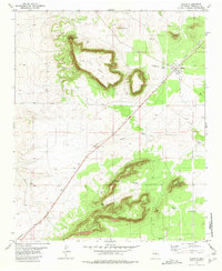 Download a high-resolution, GPS-compatible USGS topo map for Duran, NM (1981 edition)