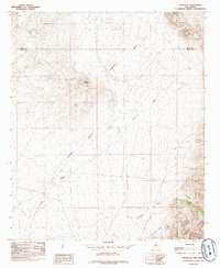 preview thumbnail of historical topo map of Luna County, NM in 1985