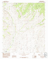 Download a high-resolution, GPS-compatible USGS topo map for Dwyer, NM (1985 edition)