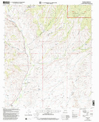 Download a high-resolution, GPS-compatible USGS topo map for Dwyer, NM (2002 edition)