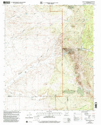 Download a high-resolution, GPS-compatible USGS topo map for Eagle Eye Peak, NM (2002 edition)