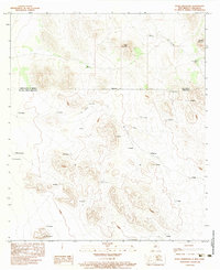 Download a high-resolution, GPS-compatible USGS topo map for Eagle Mountain, NM (1983 edition)