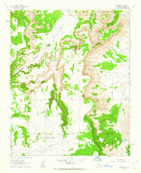 Download a high-resolution, GPS-compatible USGS topo map for East Mesa, NM (1963 edition)