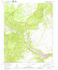 Download a high-resolution, GPS-compatible USGS topo map for Echo Ampitheater, NM (1980 edition)