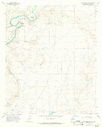 Download a high-resolution, GPS-compatible USGS topo map for Eighteenmile Hill, NM (1971 edition)