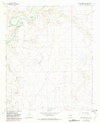 Download a high-resolution, GPS-compatible USGS topo map for Eighteenmile Hill, NM (1982 edition)