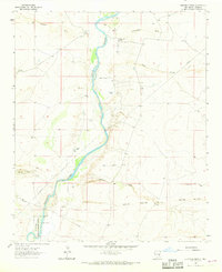 Download a high-resolution, GPS-compatible USGS topo map for Eightmile Draw, NM (1968 edition)