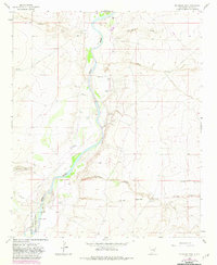 Download a high-resolution, GPS-compatible USGS topo map for Eightmile Draw, NM (1982 edition)