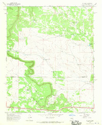 Download a high-resolution, GPS-compatible USGS topo map for El Cabo, NM (1970 edition)