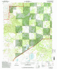 Download a high-resolution, GPS-compatible USGS topo map for El Dado Mesa, NM (1998 edition)