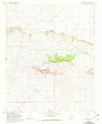 Download a high-resolution, GPS-compatible USGS topo map for El Morro Mesa, NM (1982 edition)