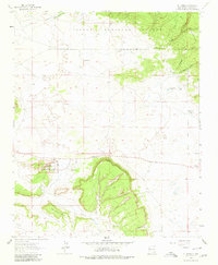 Download a high-resolution, GPS-compatible USGS topo map for El Morro, NM (1980 edition)