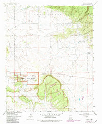 Download a high-resolution, GPS-compatible USGS topo map for El Morro, NM (1981 edition)
