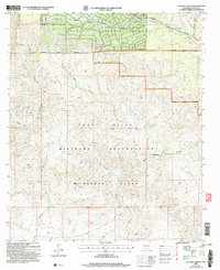 Download a high-resolution, GPS-compatible USGS topo map for El Paso Canyon, NM (2006 edition)