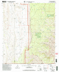 Download a high-resolution, GPS-compatible USGS topo map for El Paso Gap, NM (2003 edition)