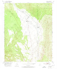 Download a high-resolution, GPS-compatible USGS topo map for El Rito, NM (1974 edition)
