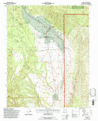 Download a high-resolution, GPS-compatible USGS topo map for El Rito, NM (1997 edition)