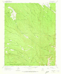 Download a high-resolution, GPS-compatible USGS topo map for El Valle, NM (1973 edition)