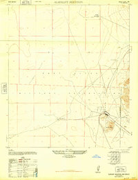 Download a high-resolution, GPS-compatible USGS topo map for Elephant Mountain, NM (1948 edition)
