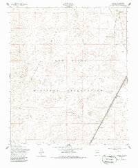 Download a high-resolution, GPS-compatible USGS topo map for Elwood, NM (1986 edition)