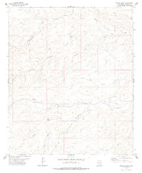 Download a high-resolution, GPS-compatible USGS topo map for Encino Draw, NM (1978 edition)