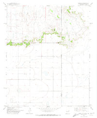 Download a high-resolution, GPS-compatible USGS topo map for Endee Hill, NM (1974 edition)