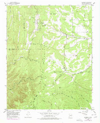 Download a high-resolution, GPS-compatible USGS topo map for Escabosa, NM (1977 edition)