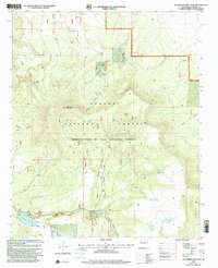 Download a high-resolution, GPS-compatible USGS topo map for Escondido Mountain, NM (2002 edition)