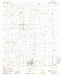 1986 Map of Estancia, NM